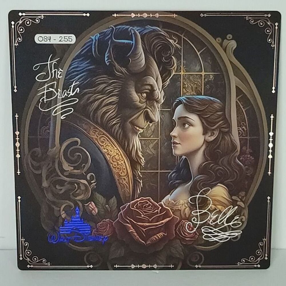 Beauty And The Beast Disney 100th Limited Edition Art Card Print Big One 084/255